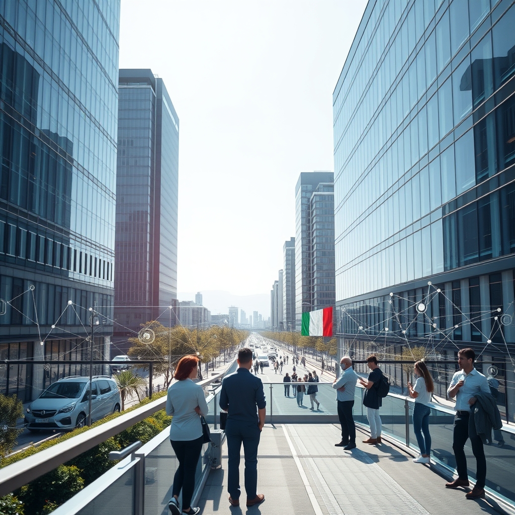 L'Italia sul Palcoscenico Globale: Analisi dell'Impatto Economico della Transizione Digitale nel Paese
